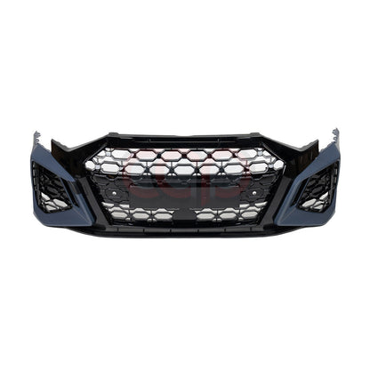 8Y RS3 Style Front Bumper RS3 Grille Black Frame Black Mesh | Audi 8Y A3, S3 | Canadian Auto Performance
