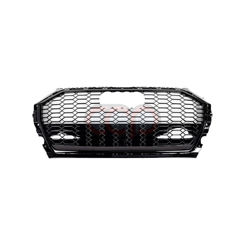FY.5/B9.5 RSQ5 Honeycomb Grille Quattro V1 Black Frame Black Mesh | Audi FY.5/B9.5 Q5 Non S-Line, Q5 S-Line, SQ5 | Canadian Auto Performance