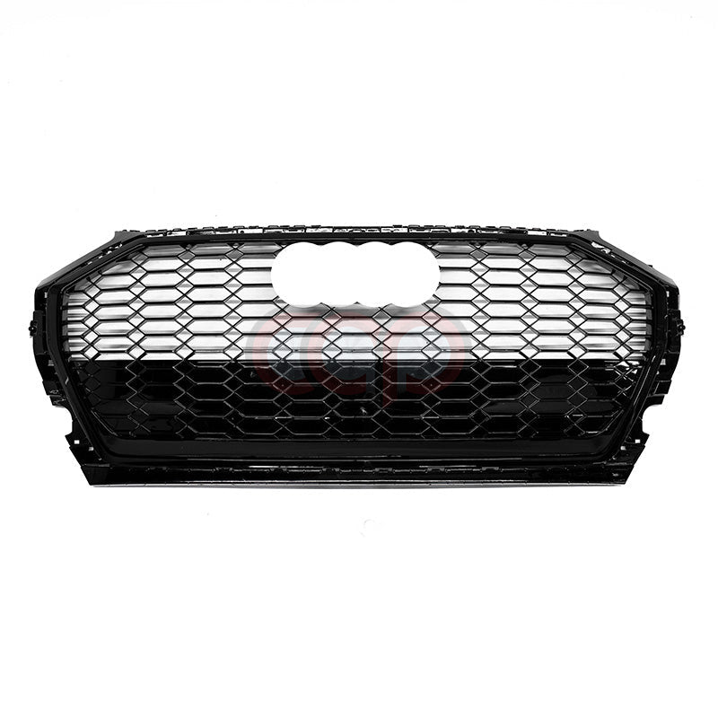 FY.5/B9.5 RSQ5 Honeycomb Grille Quattro V1 Black Frame Black Mesh | Audi FY.5/B9.5 Q5 Non S-Line, Q5 S-Line, SQ5 | Canadian Auto Performance