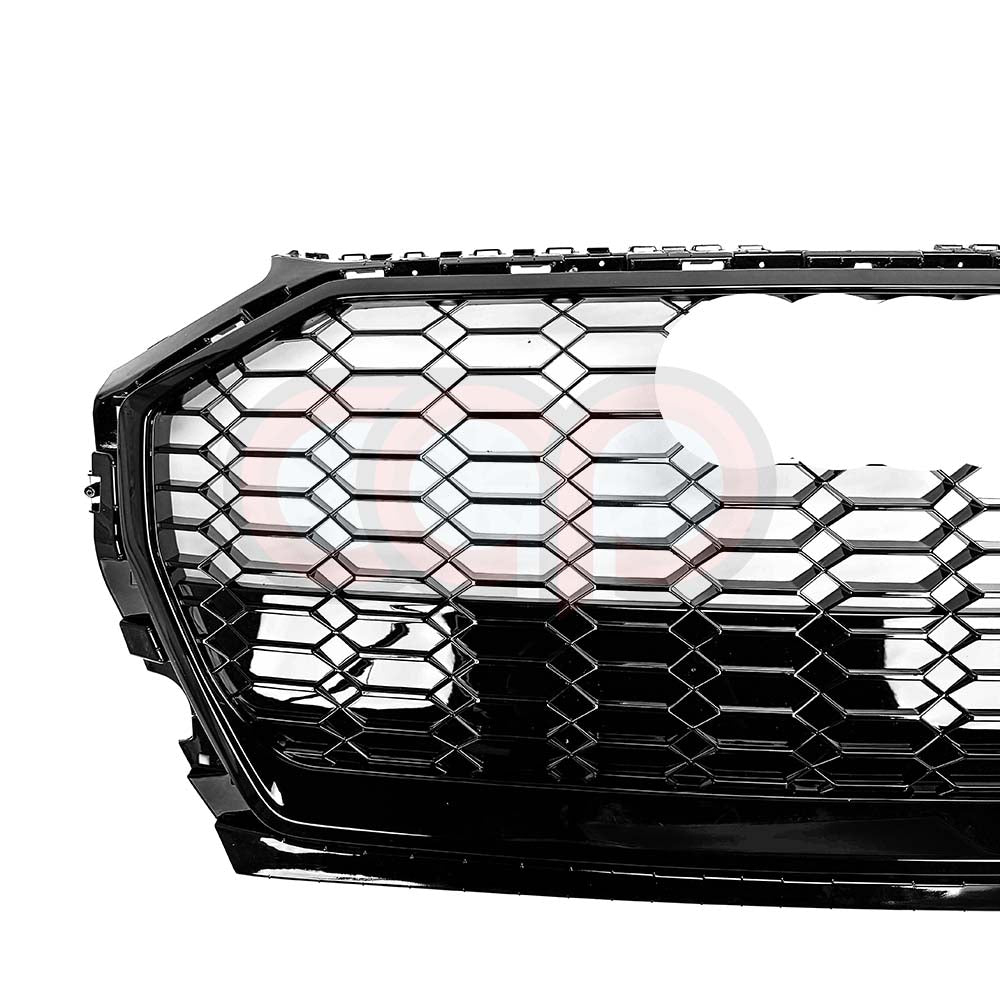 FY.5/B9.5 RSQ5 Honeycomb Grille Quattro V1 Black Frame Black Mesh | Audi FY.5/B9.5 Q5 Non S-Line, Q5 S-Line, SQ5 | Canadian Auto Performance