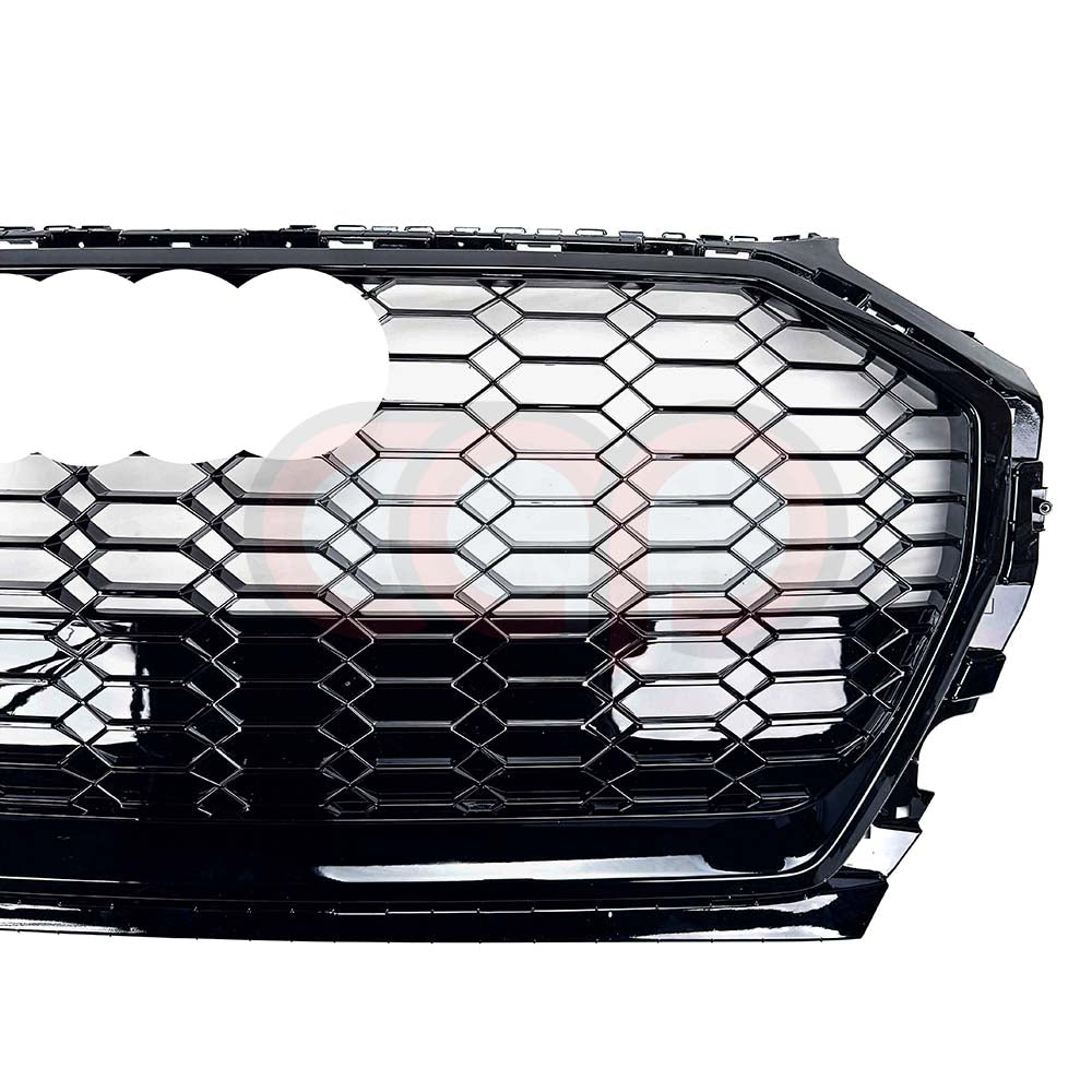 FY.5/B9.5 RSQ5 Honeycomb Grille Quattro V1 Black Frame Black Mesh | Audi FY.5/B9.5 Q5 Non S-Line, Q5 S-Line, SQ5 | Canadian Auto Performance