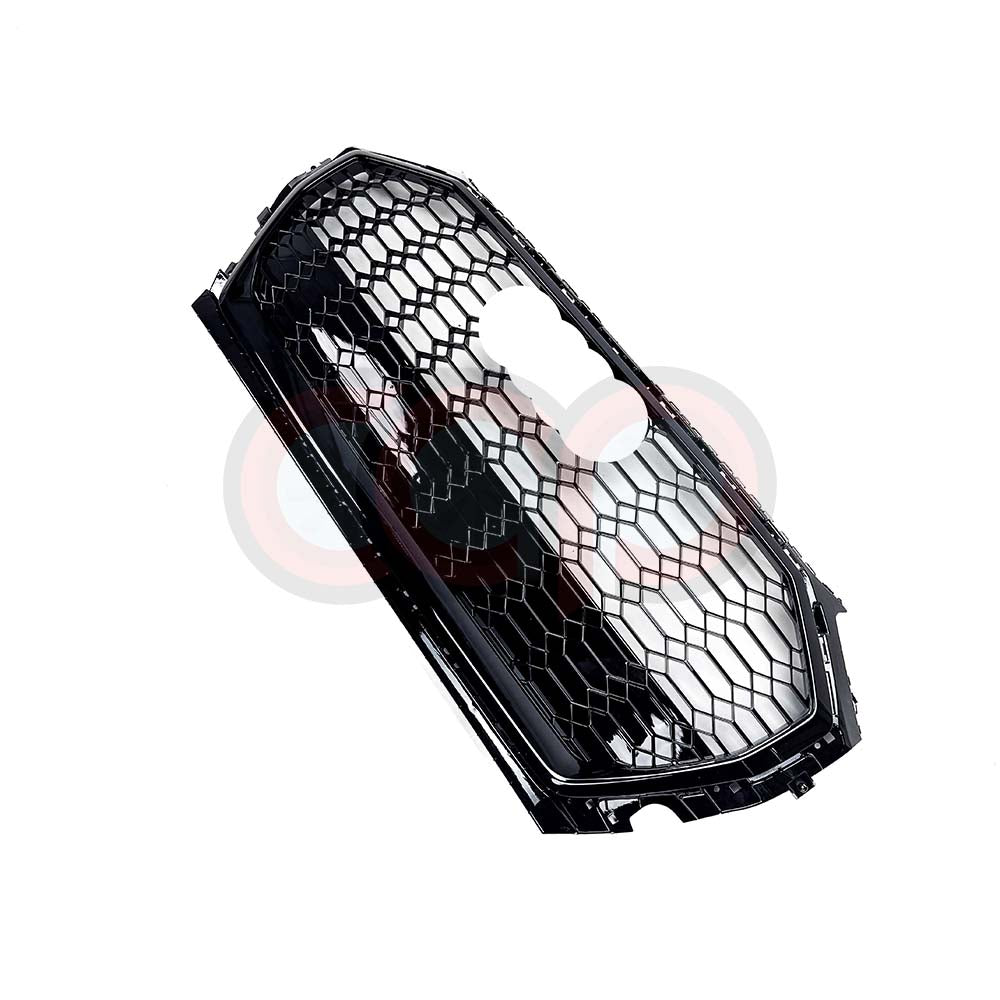 FY.5/B9.5 RSQ5 Honeycomb Grille Quattro V1 Black Frame Black Mesh | Audi FY.5/B9.5 Q5 Non S-Line, Q5 S-Line, SQ5 | Canadian Auto Performance