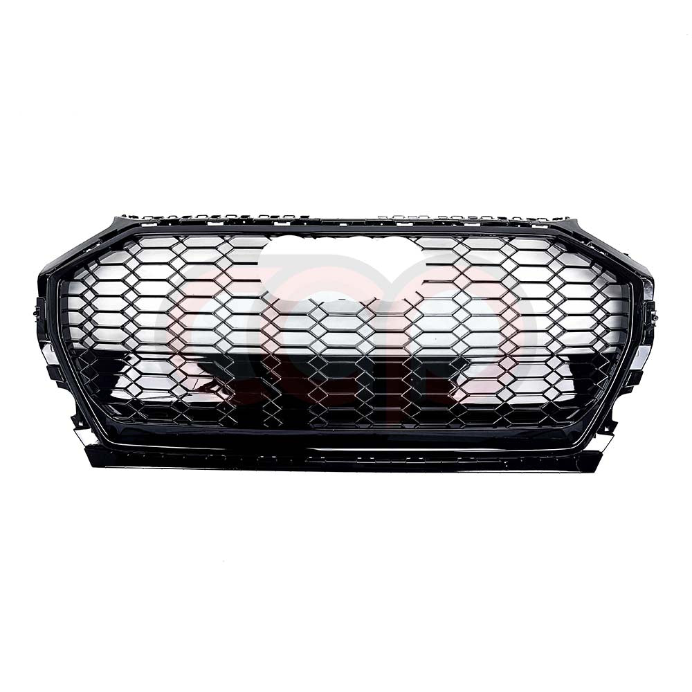 FY.5/B9.5 RSQ5 Honeycomb Grille Quattro V1 Black Frame Black Mesh | Audi FY.5/B9.5 Q5 Non S-Line, Q5 S-Line, SQ5 | Canadian Auto Performance
