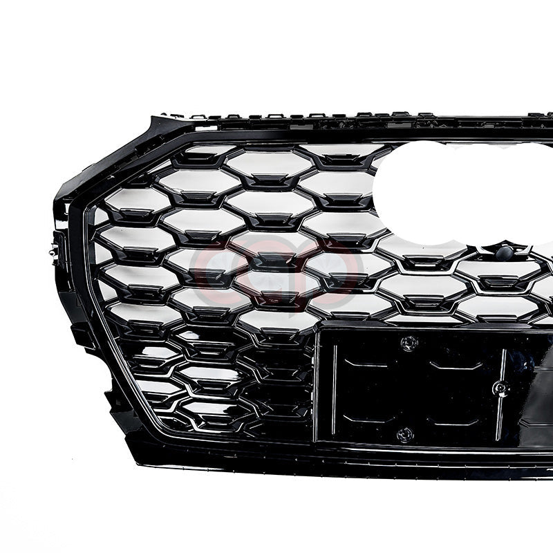 FY.5/B9.5 RSQ5 Honeycomb Grille Quattro V2 Black Frame Black Mesh | Audi FY.5/B9.5 Q5 Non S-Line, Q5 S-Line, SQ5 | Canadian Auto Performance