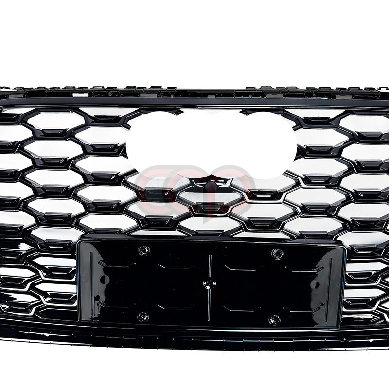 FY.5/B9.5 RSQ5 Honeycomb Grille Quattro V2 Black Frame Black Mesh | Audi FY.5/B9.5 Q5 Non S-Line, Q5 S-Line, SQ5 | Canadian Auto Performance