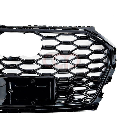 FY.5/B9.5 RSQ5 Honeycomb Grille Quattro V2 Black Frame Black Mesh | Audi FY.5/B9.5 Q5 Non S-Line, Q5 S-Line, SQ5 | Canadian Auto Performance