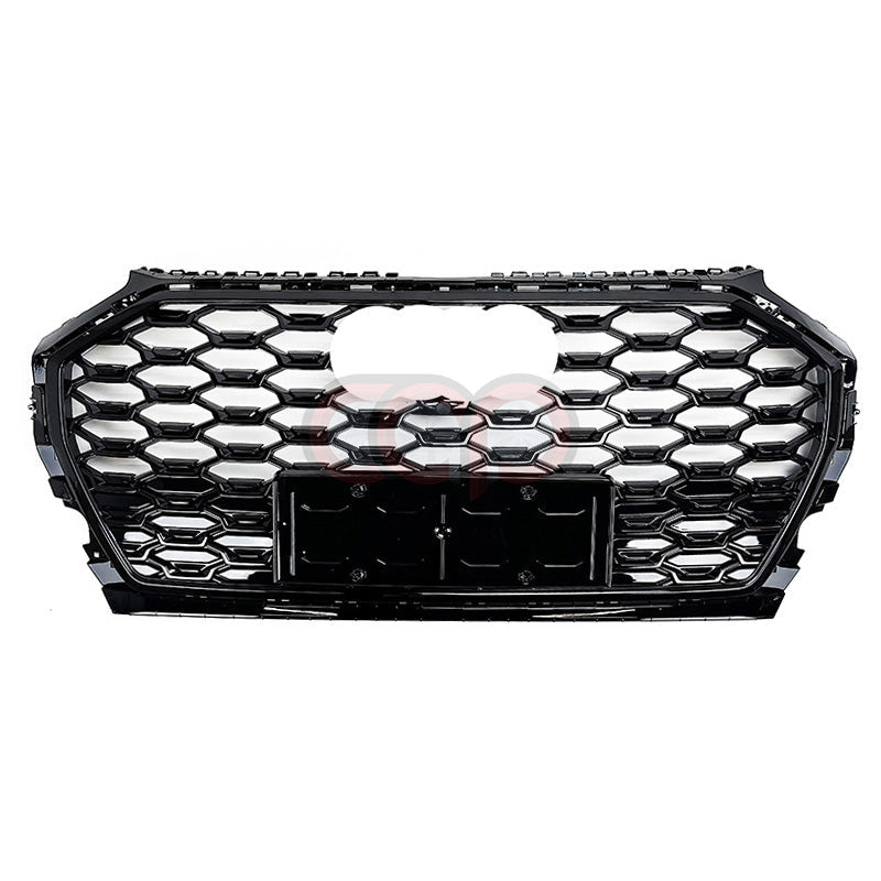 FY.5/B9.5 RSQ5 Honeycomb Grille Quattro V2 Black Frame Black Mesh | Audi FY.5/B9.5 Q5 Non S-Line, Q5 S-Line, SQ5 | Canadian Auto Performance
