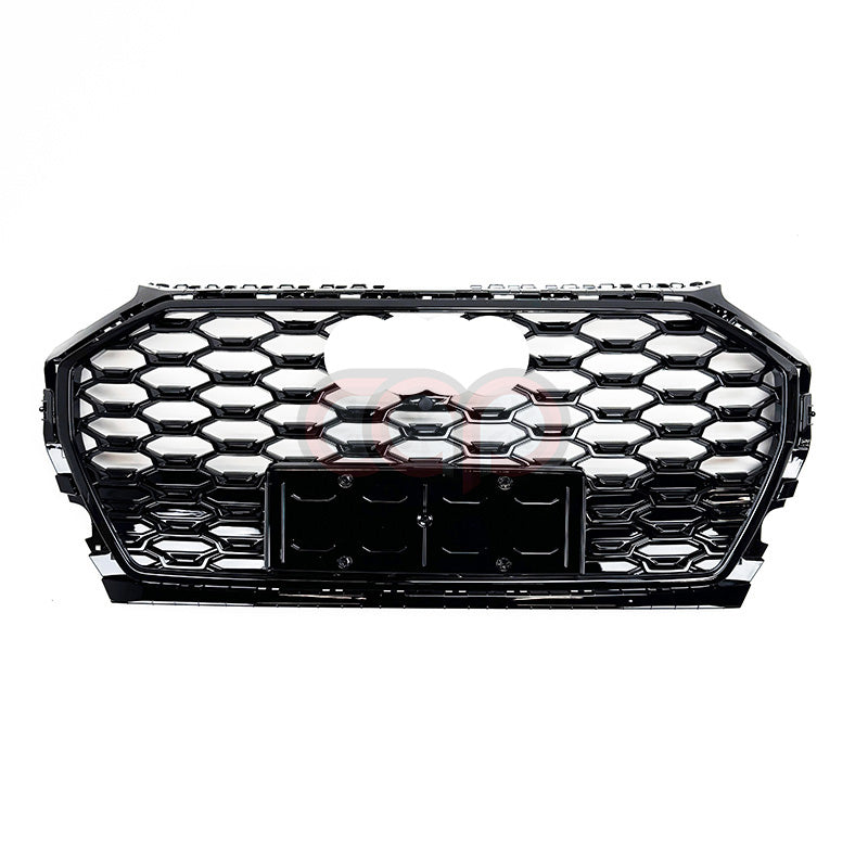 FY.5/B9.5 RSQ5 Honeycomb Grille Quattro V2 Black Frame Black Mesh | Audi FY.5/B9.5 Q5 Non S-Line, Q5 S-Line, SQ5 | Canadian Auto Performance