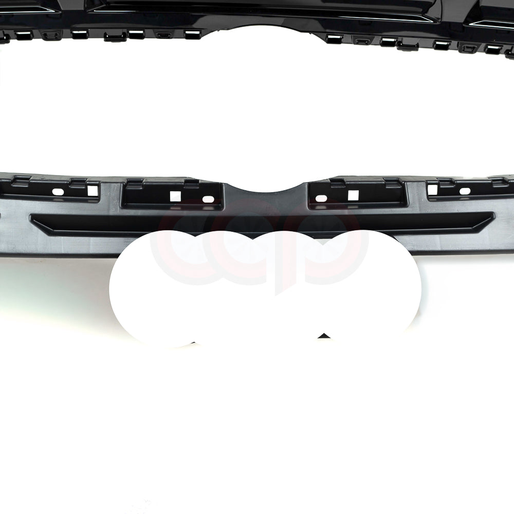 B9.5/FY.5 Front Bumper RS RSQ5 RSQ8 Style RS Plain Grille Black Frame Black Mesh | Audi B9.5/FY.5 Q5 Non S-Line SUV, Q5 S-Line SUV, SQ5 SUV, Q5 Sportback, SQ5 Sportback | Canadian Auto Performance