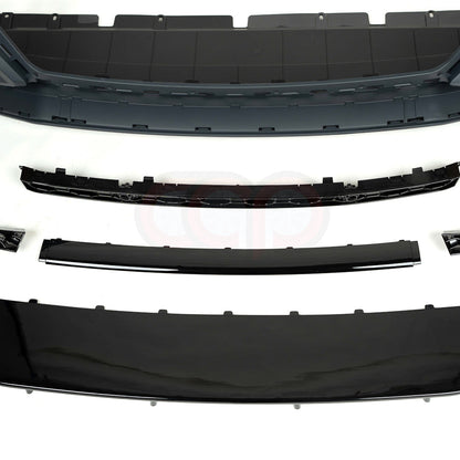B9.5/FY.5 Front Bumper RS RSQ5 RSQ8 Style RS Plain Grille Black Frame Black Mesh | Audi B9.5/FY.5 Q5 Non S-Line SUV, Q5 S-Line SUV, SQ5 SUV, Q5 Sportback, SQ5 Sportback | Canadian Auto Performance