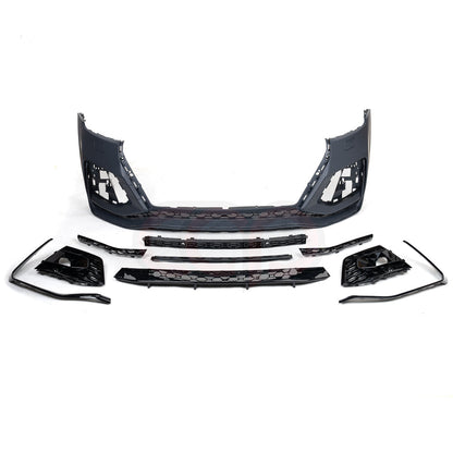 B9.5/FY.5 Front Bumper RS RSQ5 RSQ8 Style RS Plain Grille Black Frame Black Mesh | Audi B9.5/FY.5 Q5 Non S-Line SUV, Q5 S-Line SUV, SQ5 SUV, Q5 Sportback, SQ5 Sportback | Canadian Auto Performance