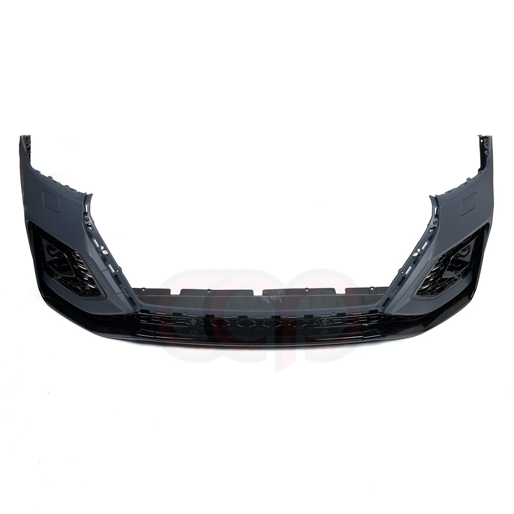 B9.5/FY.5 Front Bumper RS RSQ5 RSQ8 Style RS Plain Grille Black Frame Black Mesh | Audi B9.5/FY.5 Q5 Non S-Line SUV, Q5 S-Line SUV, SQ5 SUV, Q5 Sportback, SQ5 Sportback | Canadian Auto Performance