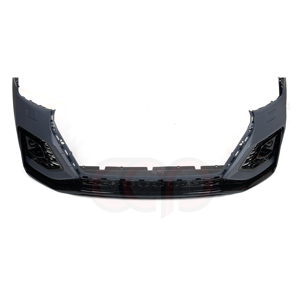 B9.5/FY.5 Front Bumper RS RSQ5 RSQ8 Style RS Plain Grille Black Frame Black Mesh | Audi B9.5/FY.5 Q5 Non S-Line SUV, Q5 S-Line SUV, SQ5 SUV, Q5 Sportback, SQ5 Sportback | Canadian Auto Performance