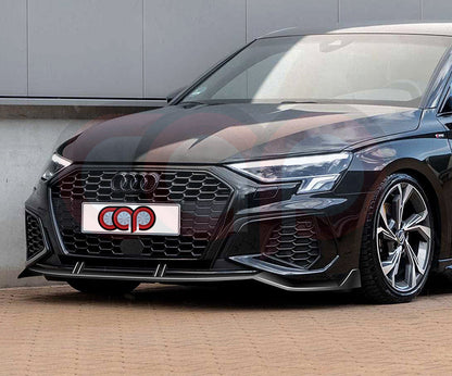 8Y Gloss Black Front Lip | Audi 8Y A3 S-Line, S3 | Canadian Auto Performance