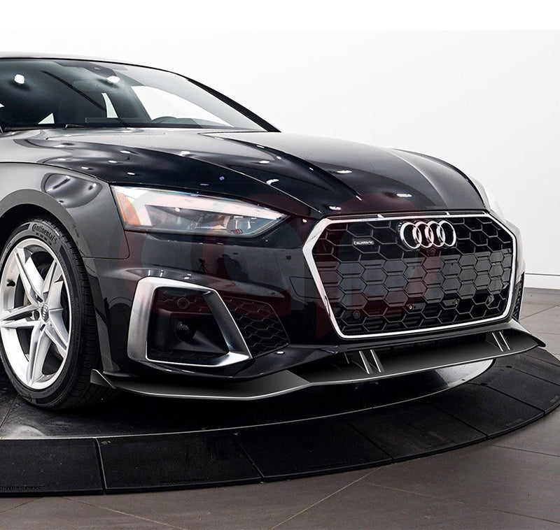 B9.5 Gloss Black Front Lip V2 | Audi B9.5 A5 S-Line, S5 | Canadian Auto Performance