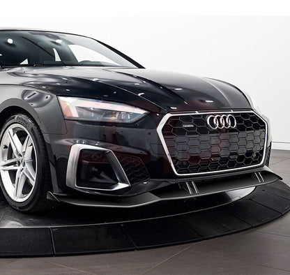 B9.5 Gloss Black Front Lip V2 | Audi B9.5 A5 S-Line, S5 | Canadian Auto Performance