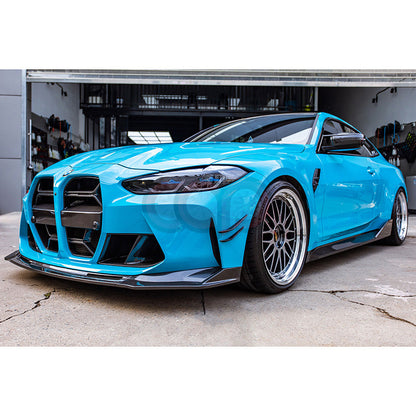 G80/G82/G83 Pre Preg Carbon Fiber Front Canards M Performance | Bmw G80/G82/G83 M3, M4 Coupe, M4 Convertible | Canadian Auto Performance