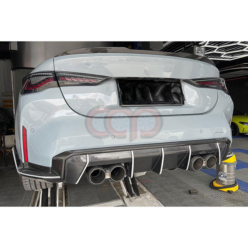 G80/G82/G83 Pre Preg Carbon Fiber Diffuser Trim OEM Style | Bmw G80/G82/G83 M3, M4 Coupe, M4 Convertible | Canadian Auto Performance