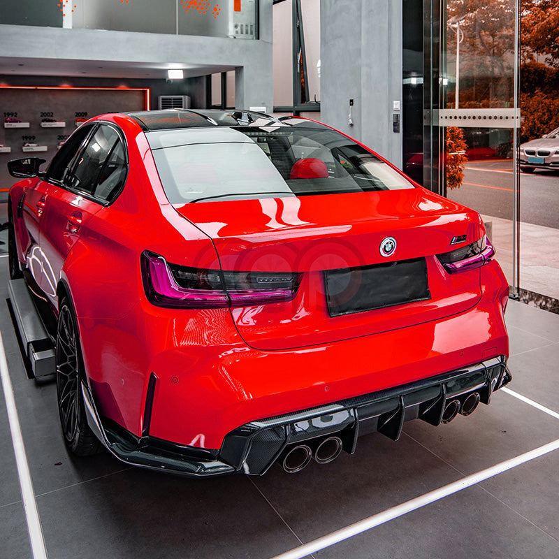 G80/G82 Pre Preg Carbon Fiber Rear Canards M Performance Style | Bmw G80/G82 M3, M4 Coupe | Canadian Auto Performance