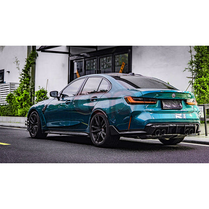 G80/G82 Pre Preg Carbon Fiber Rear Canards M Performance Style | Bmw G80/G82 M3, M4 Coupe | Canadian Auto Performance