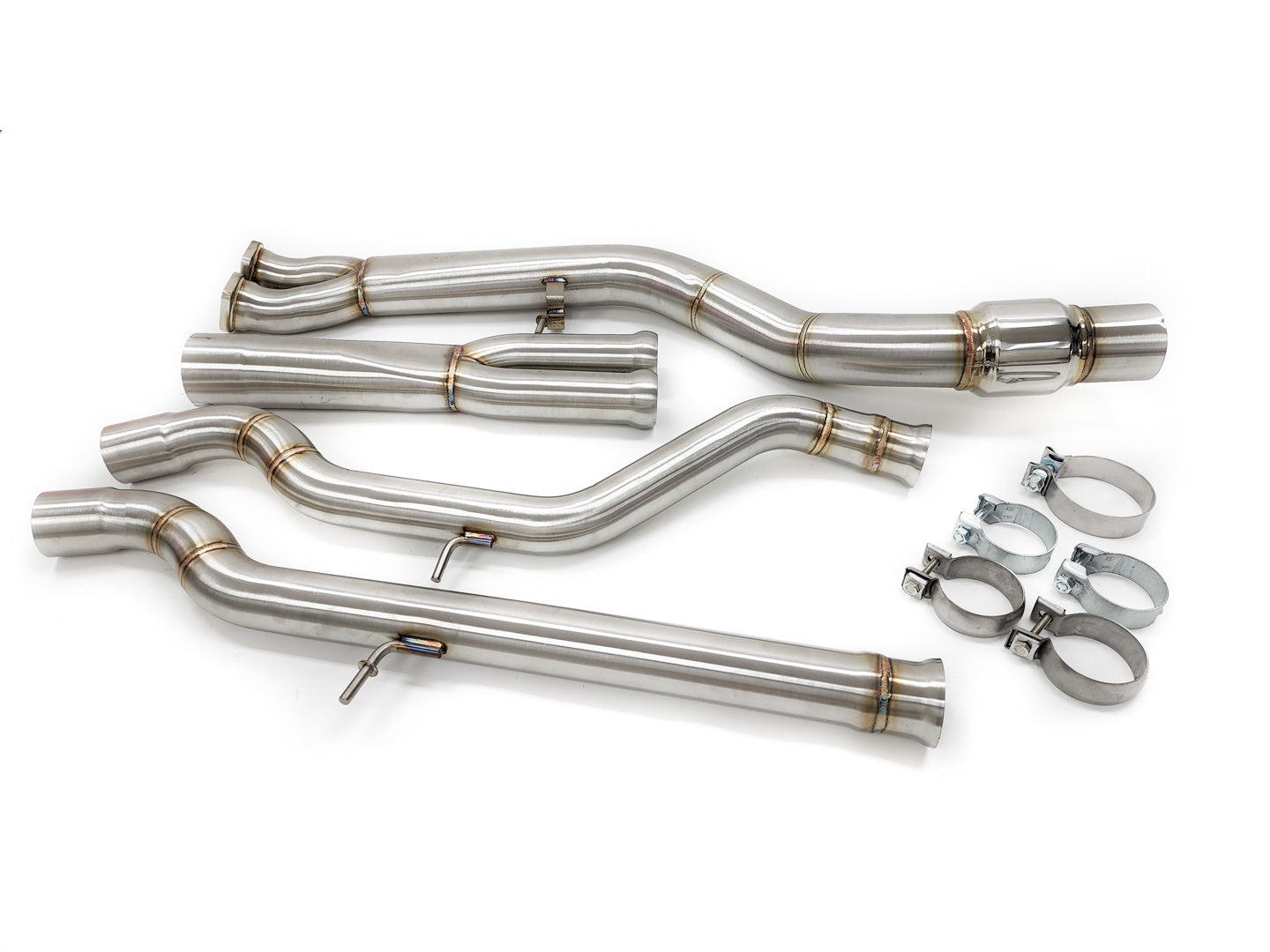 BMW S55 MIDPIPE UPGRADE - 3.5" RESONATED - ARM Motorsports