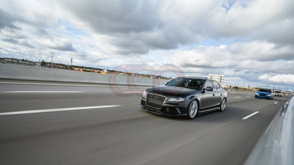 B8/B8.5 Front Carbon Fiber Front Lip | Audi B8/B8.5 A4, S4 Equipped with CAP RS4 Bumper V1 | Canadian Auto Performance
