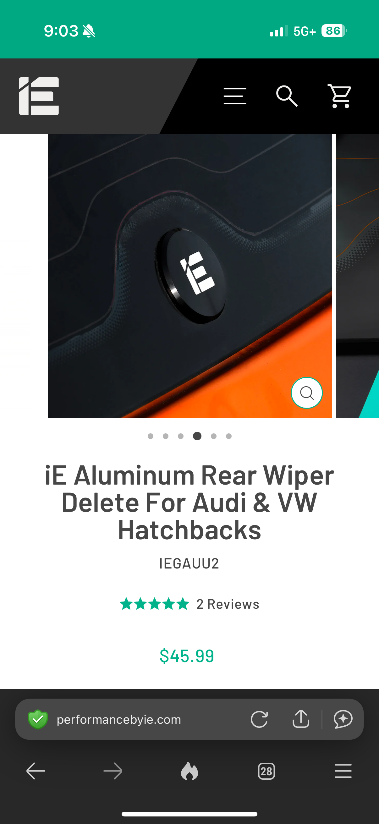 IE Wiper Delete Kit for VW/Audi Hatchbacks & SUVs