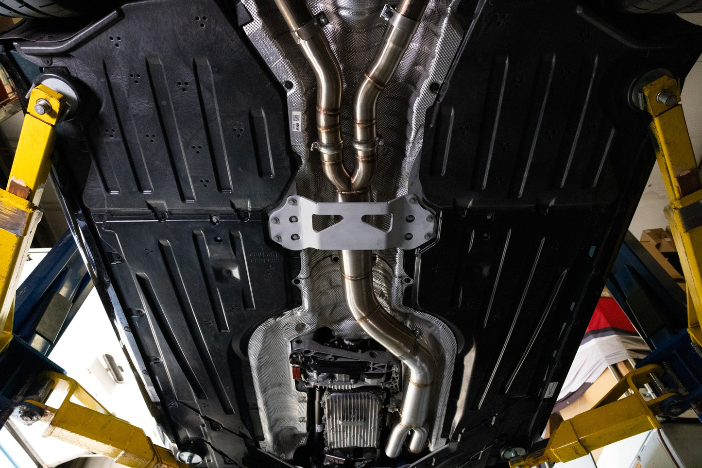 S58 4.5" MIDPIPE - G80 M3 G82/G83 M4 - ARM Motorsports