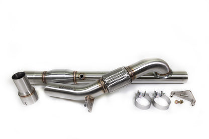MK6/6.5 JETTA GLI 3" CATTED DOWNPIPE - V-BAND - ARM Motorsports