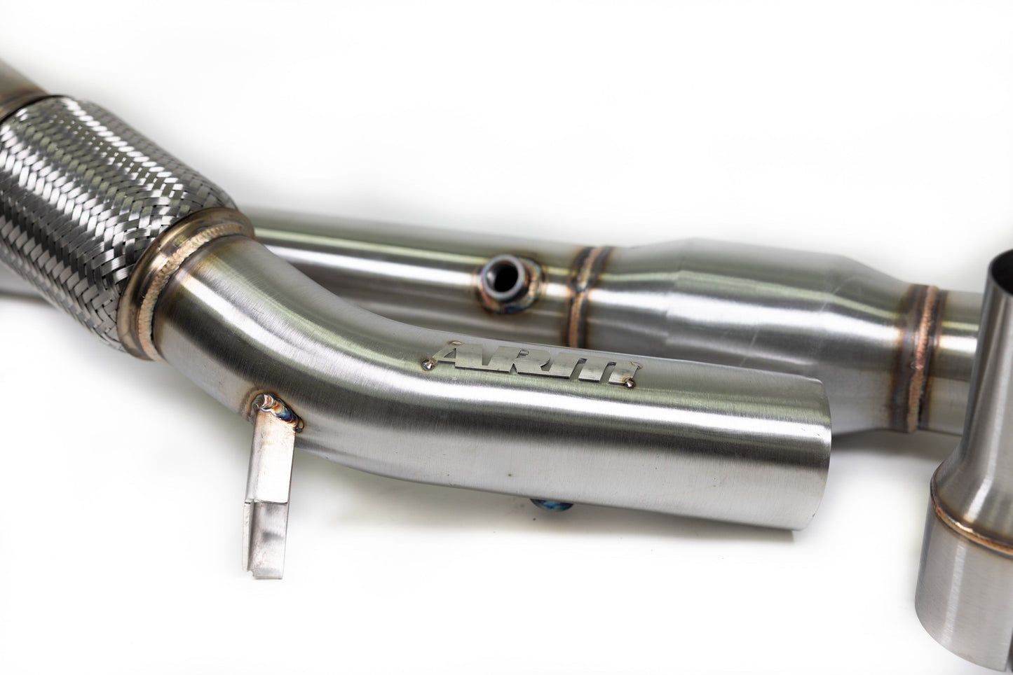 MK6/6.5 JETTA GLI 3" CATTED DOWNPIPE - V-BAND - ARM Motorsports