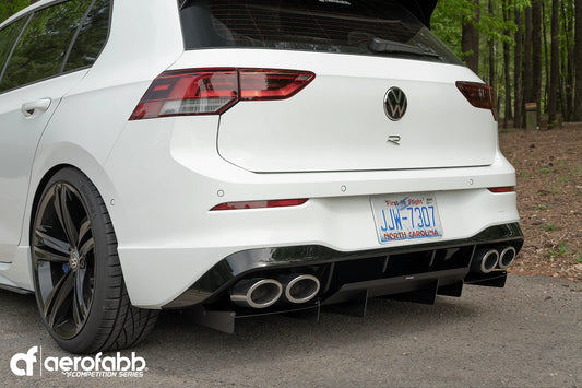 Aerofabb Comp Series Rear Diffuser for Mk8 Golf R