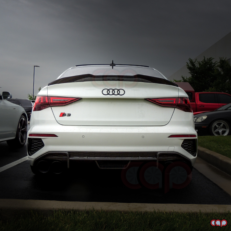 8Y/8Y.5 Dry Carbon Fiber Spoiler V3 | Audi 8Y/8Y.5 A3, S3, RS3 | Canadian Auto Performance