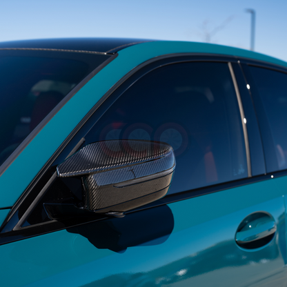 G80/G82/G83 Dry Carbon Fiber Mirror Covers Pair | Bmw G80/G82/G83 M3, M4 Coupe, M4 Convertible | Canadian Auto Performance