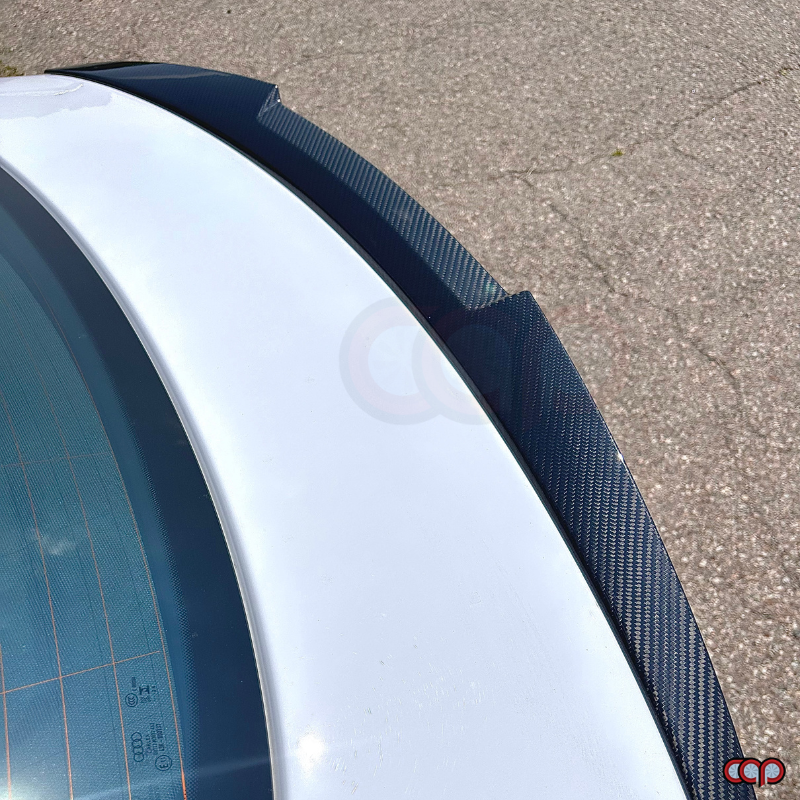 B9/B9.5 Dry Carbon Fiber Spoiler V2 | Audi B9/B9.5 A5, S5, RS5 | Canadian Auto Performance