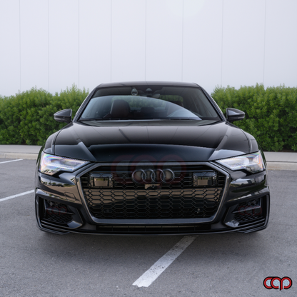 C8 RS6 Style Fog Grilles | Audi C8 A6 S-Line, S6 | Canadian Auto Performance