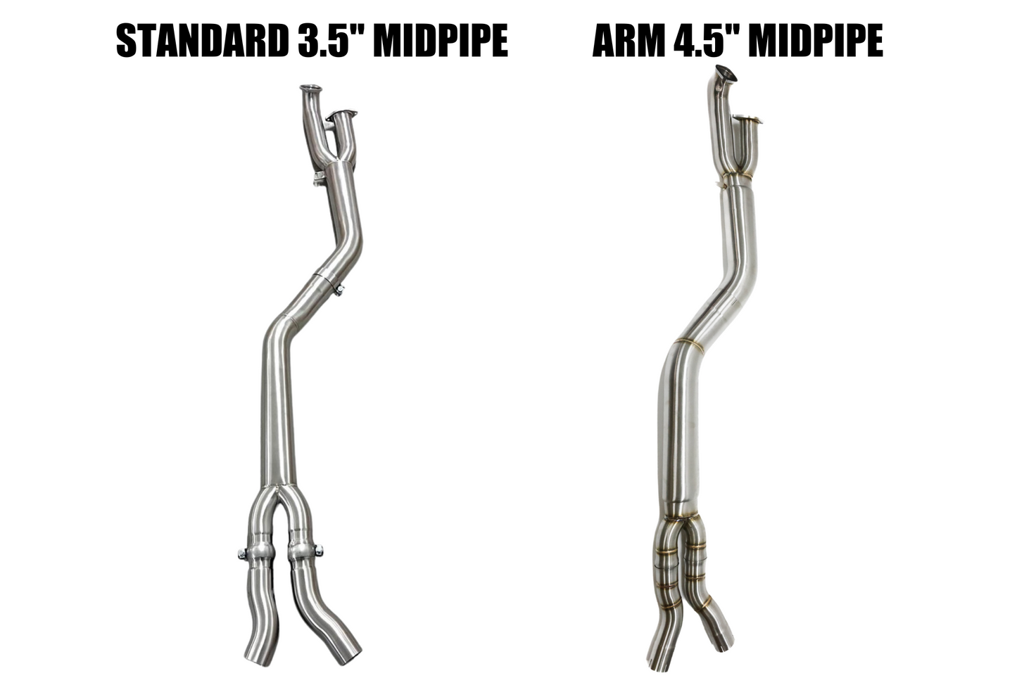 S58 4.5" MIDPIPE - G80 M3 G82/G83 M4 - ARM Motorsports