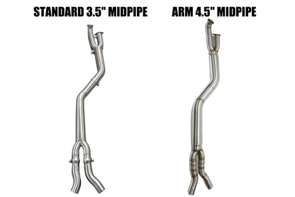 S58 4.5" MIDPIPE - G80 M3 G82/G83 M4 - ARM Motorsports