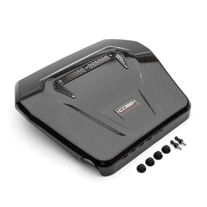 COBB Redline Carbon Fiber Engine Cover for VW Mk7/Mk8 Golf/GTI/Golf R/Jetta GLI and Audi 8V A3/S3