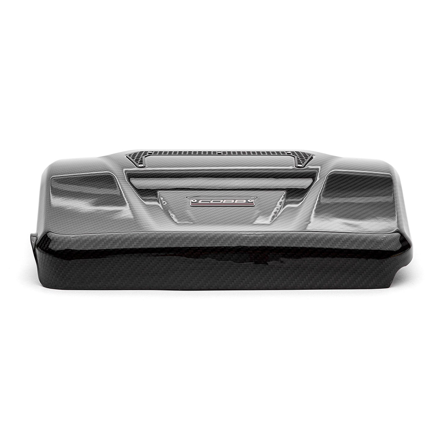 COBB Redline Carbon Fiber Engine Cover for VW Mk7/Mk8 Golf/GTI/Golf R/Jetta GLI and Audi 8V A3/S3
