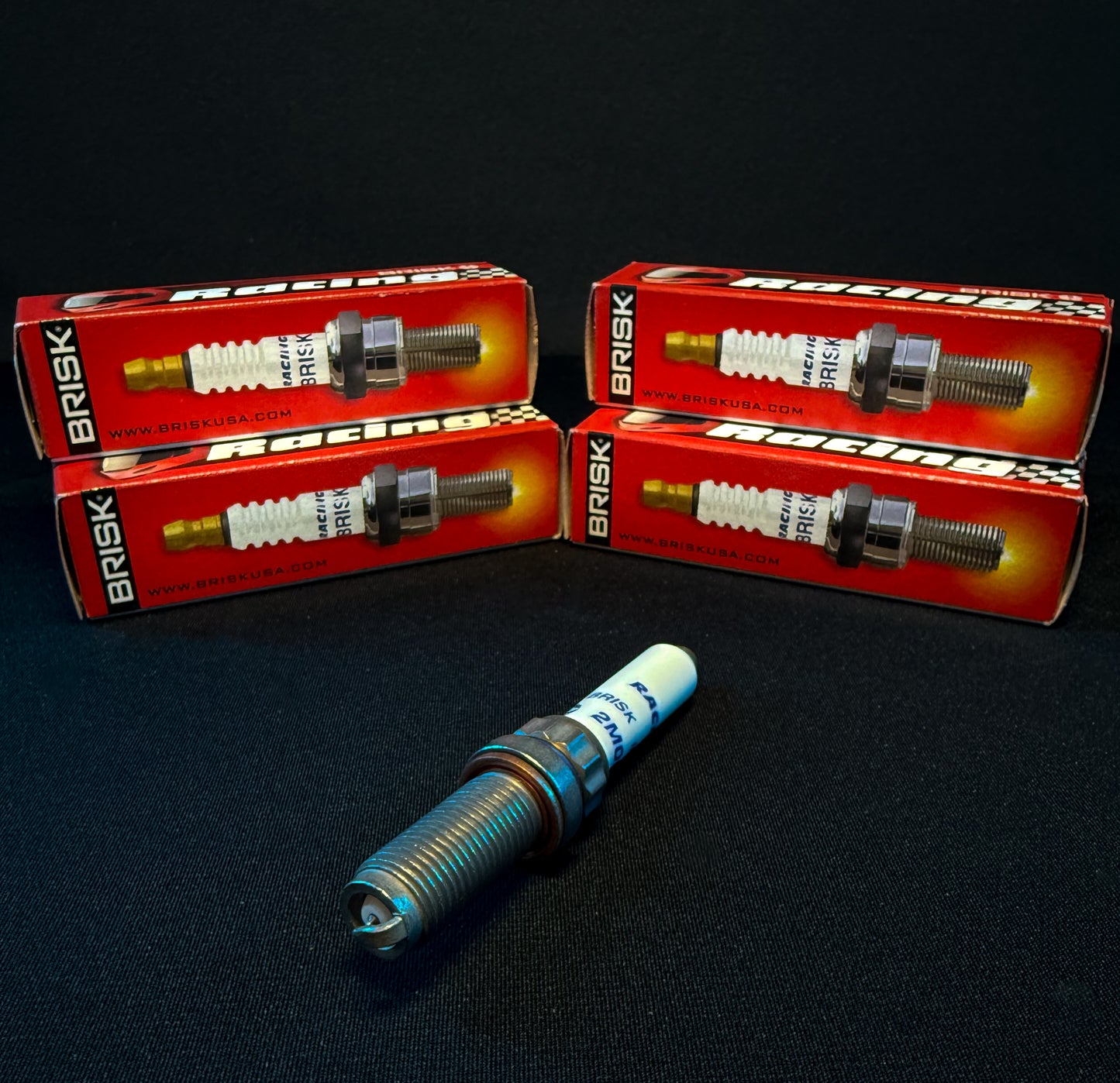 Brisk Racing Spark Plug 2MOER08IR (each)