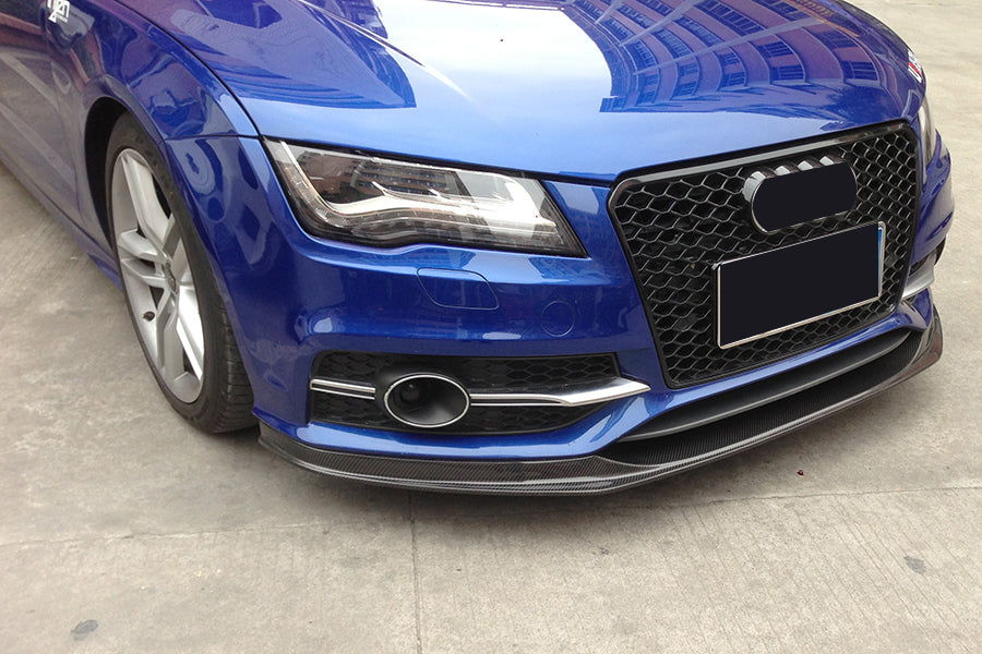 C7 Carbon Fiber Front Lip | Audi C7 A7 S-Line, S7 | Canadian Auto Performance