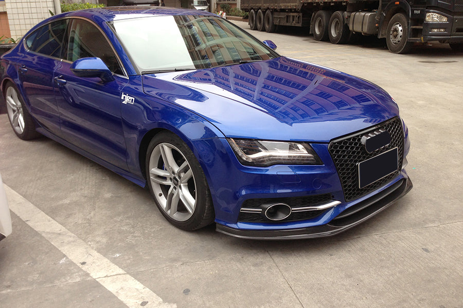 C7 Carbon Fiber Front Lip | Audi C7 A7 S-Line, S7 | Canadian Auto Performance