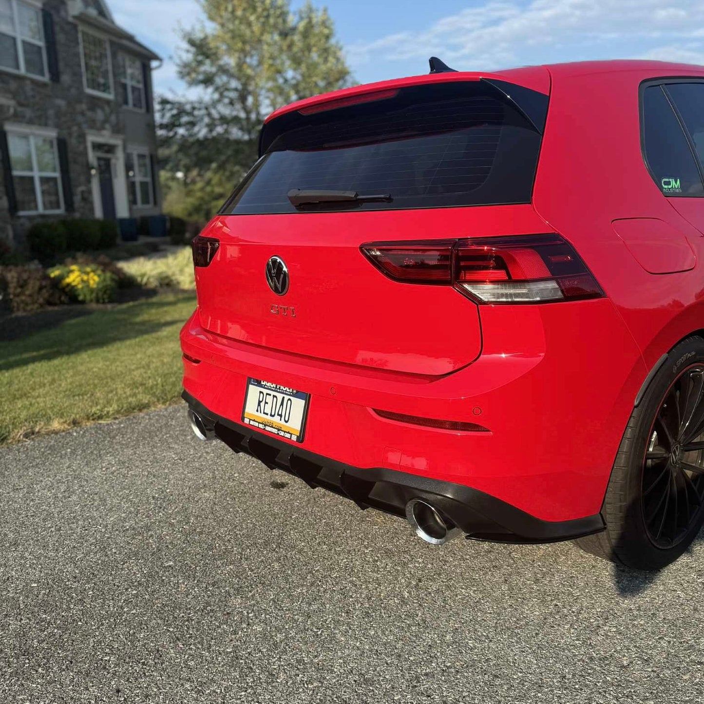 Rear Diffuser for MK8 & MK8.5 GTI (2022-2025) - gen2