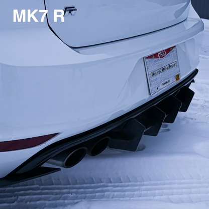 Rear Diffuser for MK7 Golf R (2015-2017)