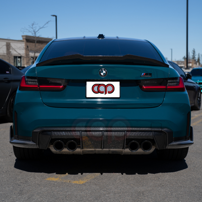 G80/G82/G83 Pre Preg Carbon Fiber Diffuser Euro Style | Bmw G80/G82/G83 M3, M4 Coupe, M4 Convertible | Canadian Auto Performance