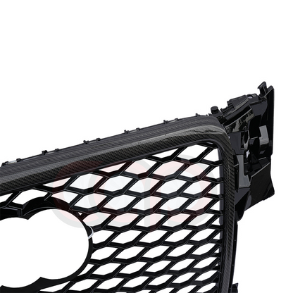 B8 RS4 Honeycomb Grille Real Carbon Fiber | Audi B8 A4 Non S-Line Sedan, A4 S-Line Sedan, S4 Sedan | Canadian Auto Performance