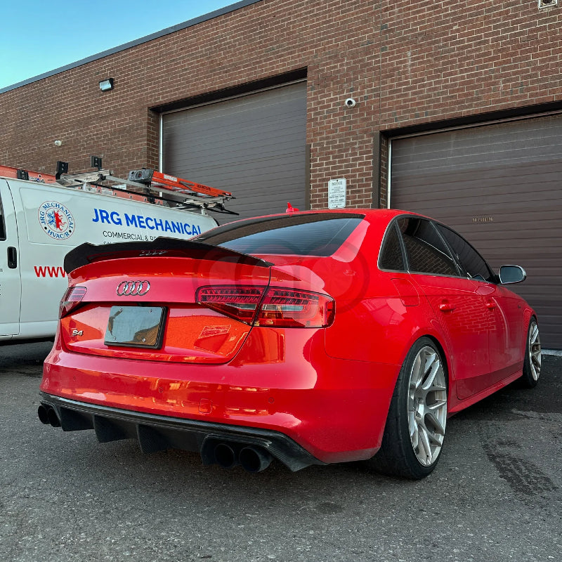 B8.5 Dry Carbon Fiber Spoiler V3 | Audi B8.5 A4 Non S-Line, A4 S-Line | Canadian Auto Performance