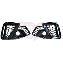 B9.5 RS4 Honeycomb Fog Grilles V2 | Audi B9.5 A4 S-Line, S4 | Canadian Auto Performance