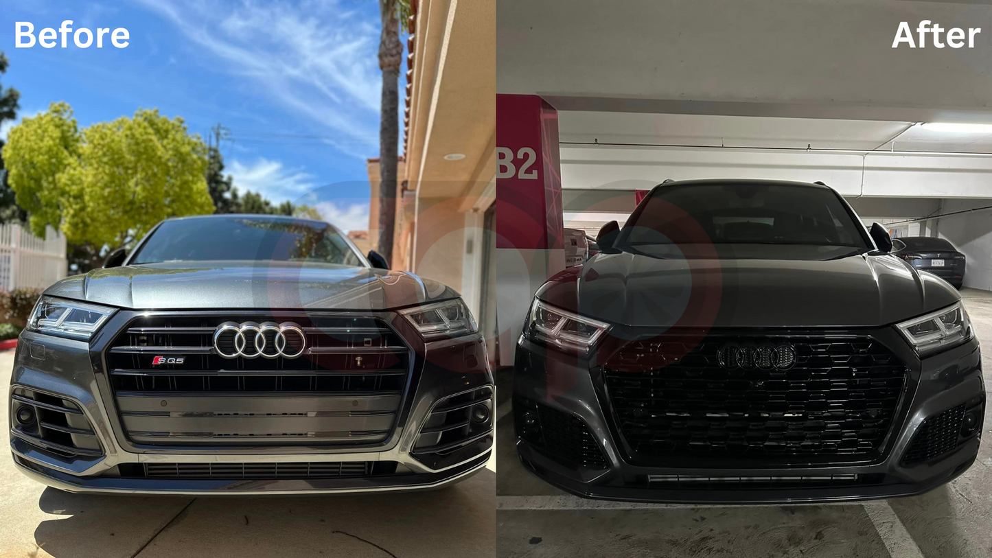 FY/B9 RSQ5 Honeycomb Grille Lower Frame Quattro | Audi FY/B9 Q5 Non S-Line, Q5 S-Line, SQ5 | Canadian Auto Performance