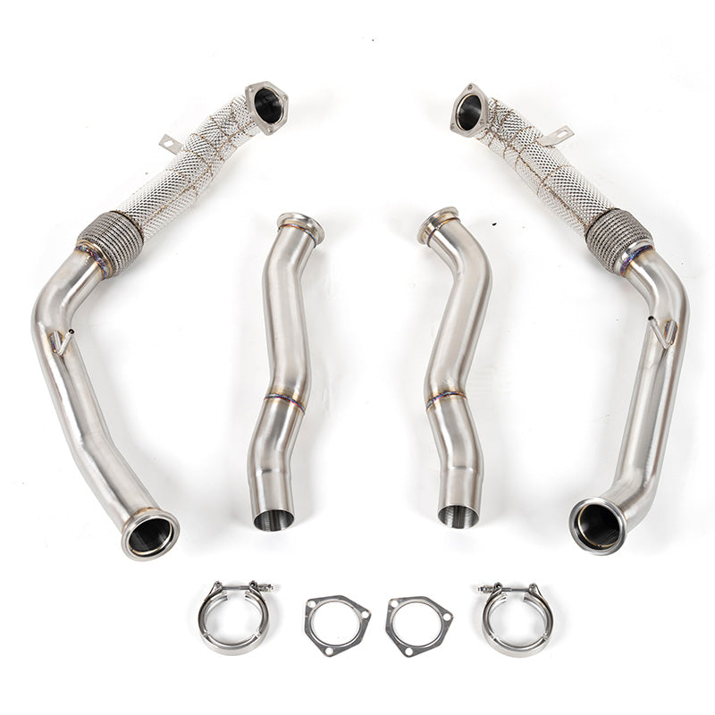 B9/B9.5 3.0T Non-Resonated Midpipes | Audi B9/B9.5 S4, S5 | Canadian Auto Performance